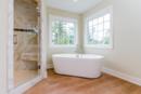 Contemporary Free Standing Tub in New Home