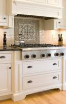 Kitchen Stovetop with Mosaic Accent
